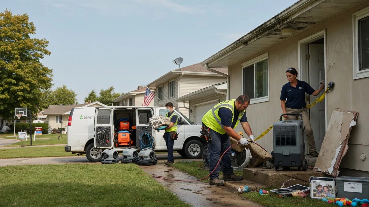Water Damage Restoration in Dilltown, PA near me